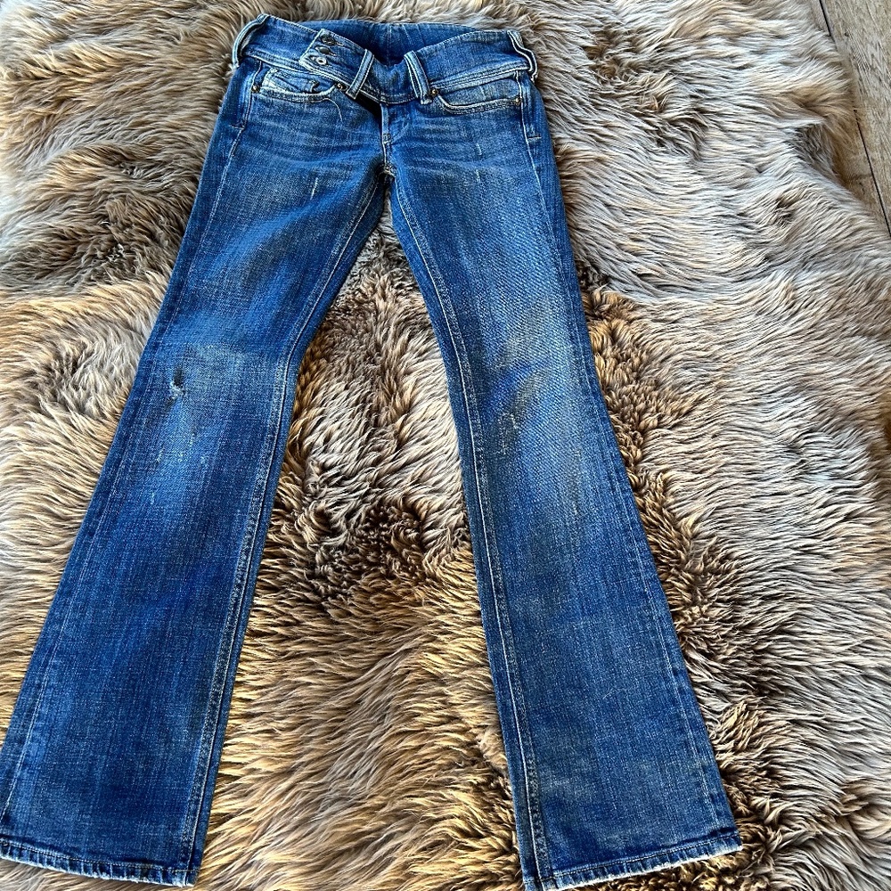 Diesel Cherock Women’s Bootcut Jeans 27x32 Bootcut Jeans Made In Italy